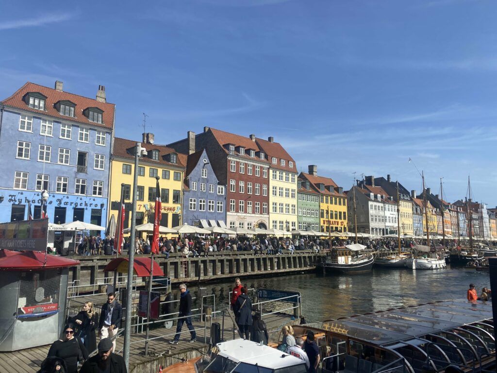 Nyhavnの様子